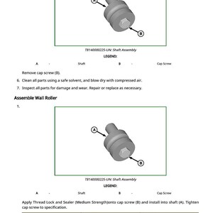 John Deere 1612D E, 2010D E, 2014D E, 2412D E Utkastarskrapor Teknisk manual Pdf | Direkt nedladdning bild 6