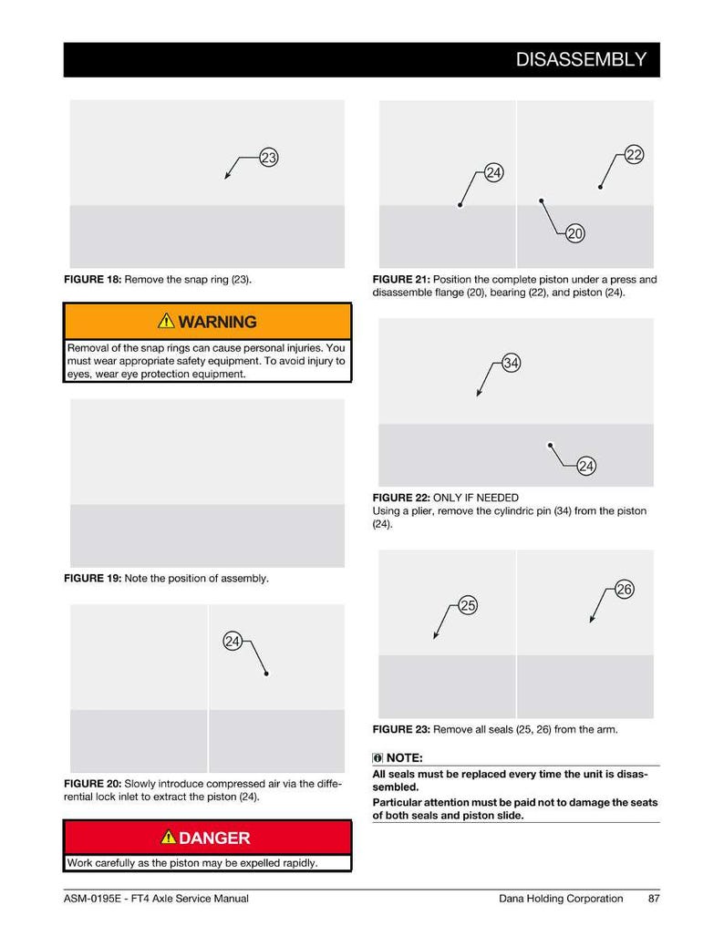 Massey Ferguson 7700 Serie 7714 7726 Traktor Service Handbuch PDF | Werkstattreparatur | Sofort Download Bild 8