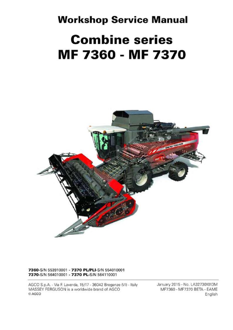 Massey ferguson 7360 7370 Combine Service Manual PDF | Workshop Repair | Instant Download image 2