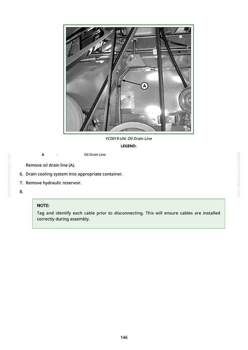 John Deere C110, C110 4Lz-9, C110 4Lz-7 Skördetröskor Teknisk manual Pdf | Direkt nedladdning bild 3