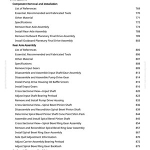 John Deere 8230T, 8330T, 8430T Tractor Repair Manual Pdf | Service Workshop | Instant Download image 11