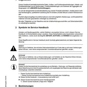 Manual de servicio en PDF / Reparación en taller / Descarga instantánea de la carretilla elevadora hidráulica Liebherr LH 18 m imagen 3