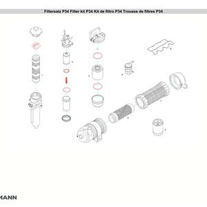 Manual de piezas para cargadora de ruedas Weidemann 1240 P26, P27, P33 y P34 en formato PDF / Catálogo ilustrado / Descarga instantánea imagen 10