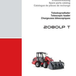 Instrukcja obsługi ładowarki teleskopowej Weidemann 2080Lp t w formacie PDF | Katalog ilustrowany | Pobierz natychmiast zdjęcie 2