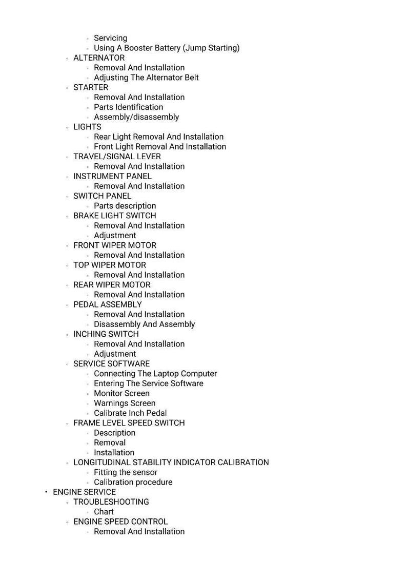 Massey ferguson Mf8947 tier3 xtra Telescopic handler Service Manual PDF | Workshop Repair | Instant Download image 8