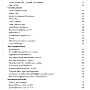 John Deere 5210, 5310, 5410, 5510 Tractor Technical Manual PDF | Instant Download image 4