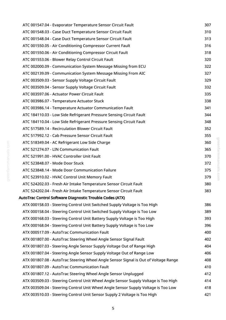 John Deere 410R, 412R, 612R, 616R självgående sprutor Diagnostikmanual Pdf | Direkt nedladdning bild 5