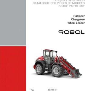 Weidemann 9080L Wheel loader Parts Manual PDF | Illustrated Catalog | Instant Download image 2