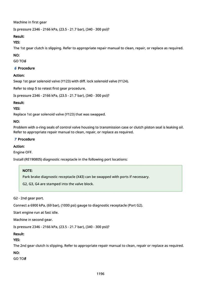Diagnóstico y pruebas para cosechadoras John Deere 9570 Sts, 9670 Sts, 9770 Sts y 9870 Sts (PDF / Descarga instantánea) imagen 3
