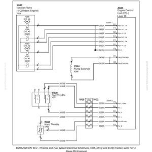 John Deere 6100J, 6115J, 6125J traktordiagnosmanual i pdf-format | Direkt nedladdning bild 5