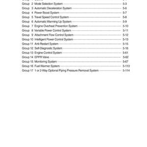 HYUNDAI HX140A L (#10001-) Crawler Excavator Service Manual | PDF | Instant Download image 3