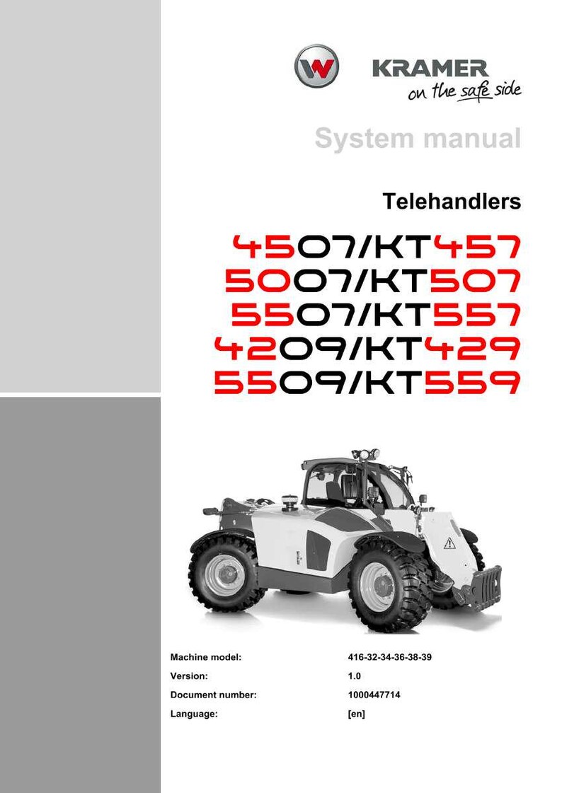 Manual del sistema de manipulador telescópico Wacker Neuson Kramer 4507 Kt457 5007 kt507 5507 kt5557 4209 kt429 5509 kt5559 (descarga en PDF) imagen 2
