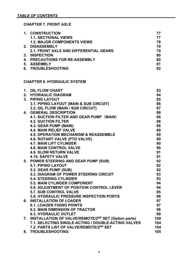 Massey ferguson Mf 1740 e Tractor Service Manual PDF | Workshop Repair | Instant Download image 6