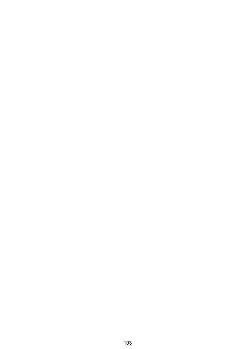 May include: A plain white background with the number "103" in a small, black font at the bottom. The image is simple and minimalist, with a focus on the blank space.