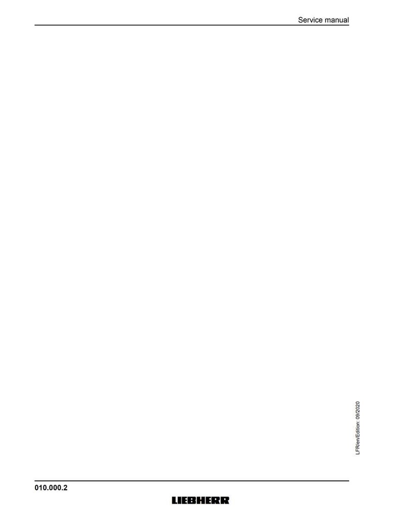 Liebherr R920 r922 r924 Hydraulic excavator Service Manual PDF | Workshop Repair | Instant Download image 8