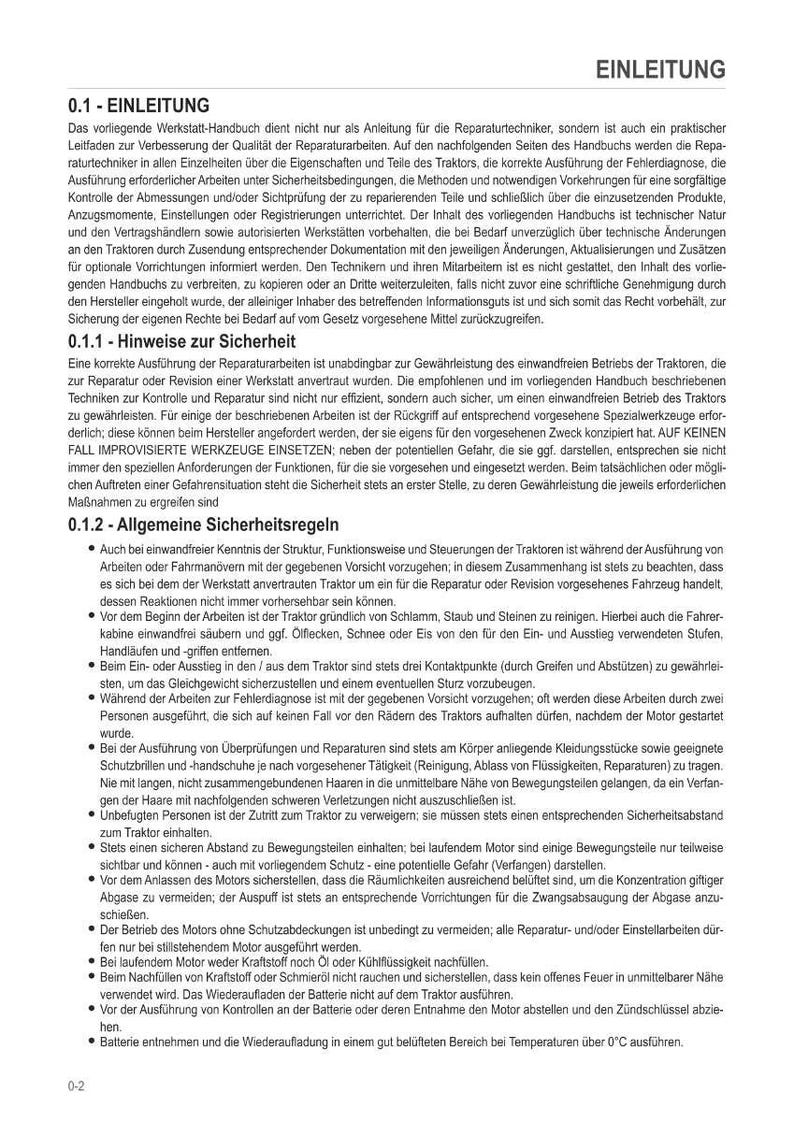 Manuel d'atelier du tracteur Deutz-Fahr Agroclimber 105 PDF | Service de réparation | Téléchargement instantané image 10
