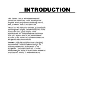 Yanmar 3Tnv88f Motor Serviceanleitung PDF | Werkstattreparatur | Sofort Download Bild 5