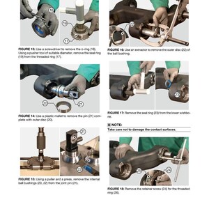 Manual de taller del eje Dana 733 146 733 147 en PDF / Servicio y reparación / Descarga instantánea imagen 9