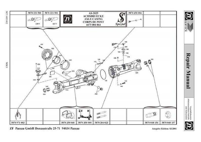 Zf 2025 2075 Achse Werkstatt-Handbuch PDF | Service Reparatur | Sofort Download Bild 4