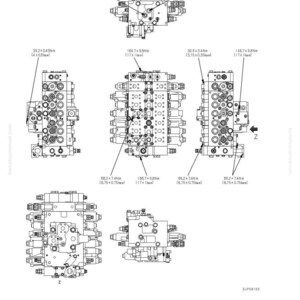 Pode incluir: Diagrama de uma v&aacute;lvula de controle com m&uacute;ltiplas vistas e medi&ccedil;&otilde;es em Nm e lbf.ft. A imagem inclui o texto "STRUCTURE, FUNCTION, & MAINTENANCE STANDARD" e "CONTROL VALVE".