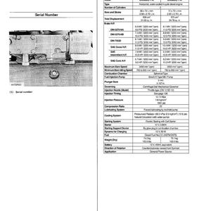 Kubota-dieselmotor ZB500C-1-B, ZB600C-1-B Werkplaatshandboek | Directe pdf-download afbeelding 4
