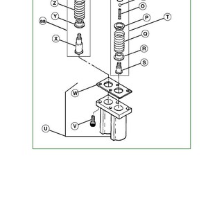 May include: An exploded diagram of mechanical components, including springs, bolts, and cylindrical parts. The image is a technical illustration with labels and a green border. The number 789 is at the bottom.