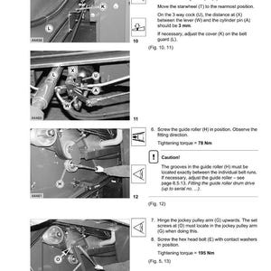 Claas Jaguar 830 850 870 890 900 Profistar speedstar Ensileuse manuel de réparation PDF | Atelier d'entretien | Téléchargement instantané image 5