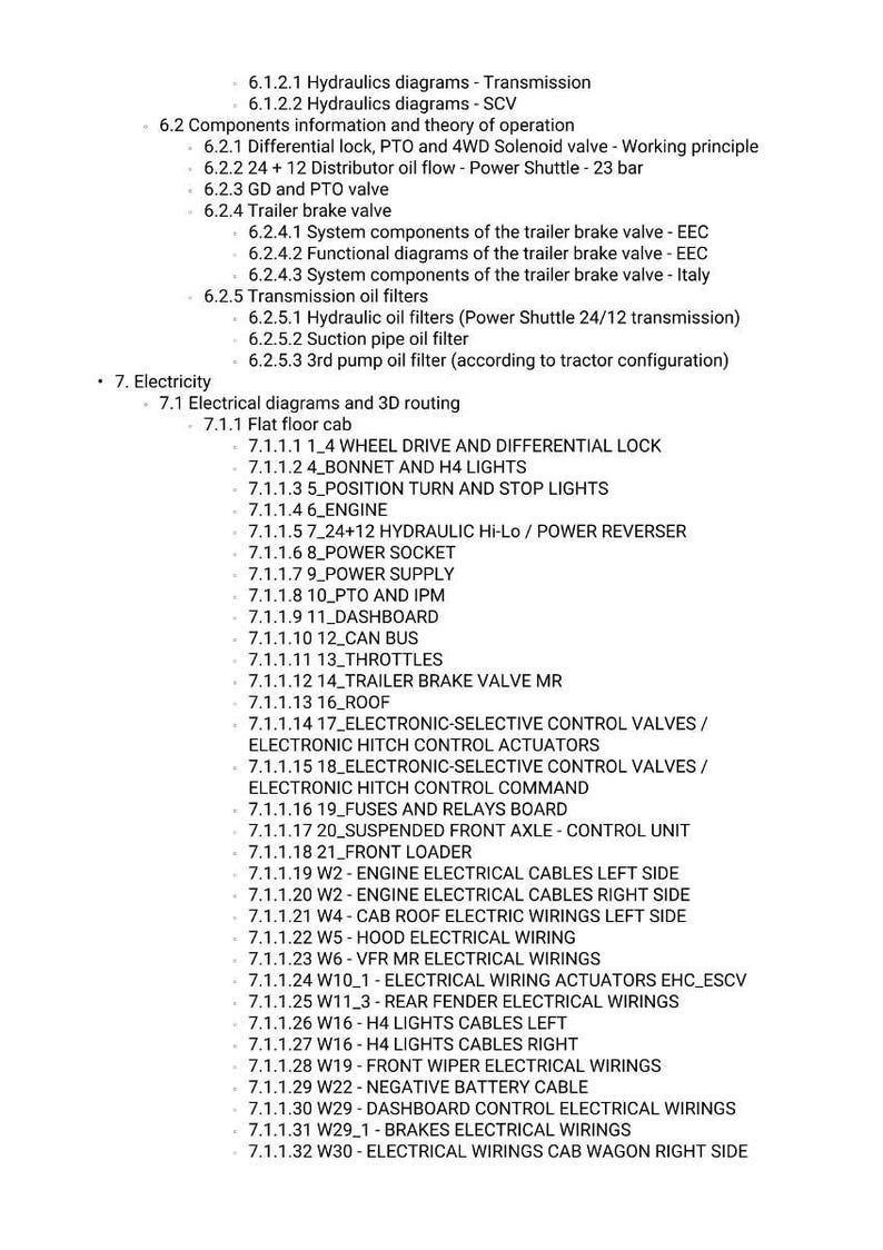 Massey ferguson 3707 3708 3709 Al alpine Tractor Service Manual PDF | Workshop Repair | Instant Download image 11