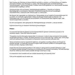 Walterscheid Gt-Srs uwg 558480 Onderste rolversnellingsbak Werkplaatshandboek pdf | Servicereparatie | Direct downloaden afbeelding 4