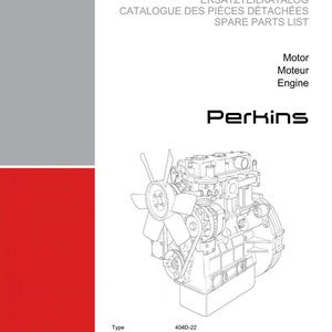 Perkins 404D 22 Engine Parts Manual PDF | Illustrated Catalog | Instant Download image 2