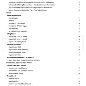 John Deere P600, P660, P690, P670, P680 Lufthackborr Reparationsmanual Pdf | Serviceverkstad | Direktnedladdning bild 4