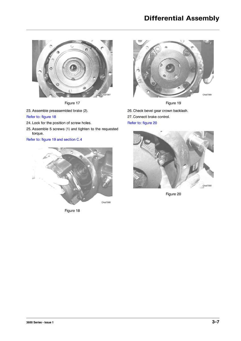 Manual de servicio para tractores Massey Ferguson 3615, 3625, 3635 y 3645 en formato PDF / Reparación de taller / Descarga instantánea imagen 5