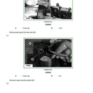 John Deere 76F, 85F Und 100F Traktor Technisches Handbuch Pdf | Sofort Download Bild 6