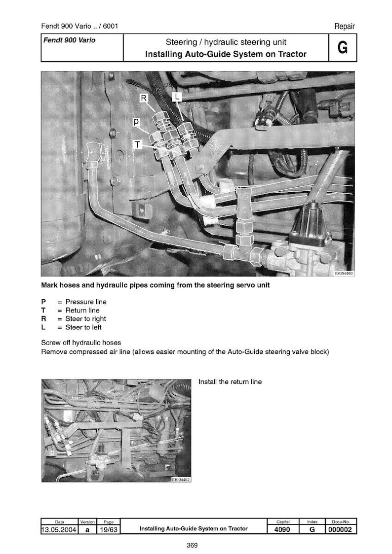 Fendt 700 800 900 Vario Autoguide system Workshop Manual PDF | Service Repair | Instant Download image 10