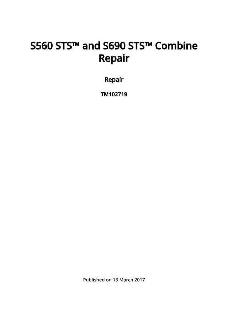 May include: White background with black text. The text reads: S560 STS and S690 STS Combine Repair. Below that, the word Repair is repeated. The text TM102719 is also present. The date Published on 13 March 2017 is at the bottom.