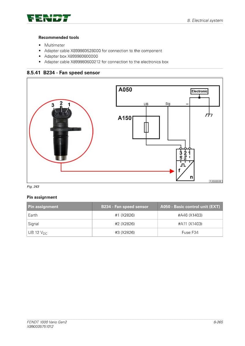 Manual de Oficina do Trator Fendt 1000 Vario gen2 em PDF | Serviço e Reparo | Download Imediato imagem 9