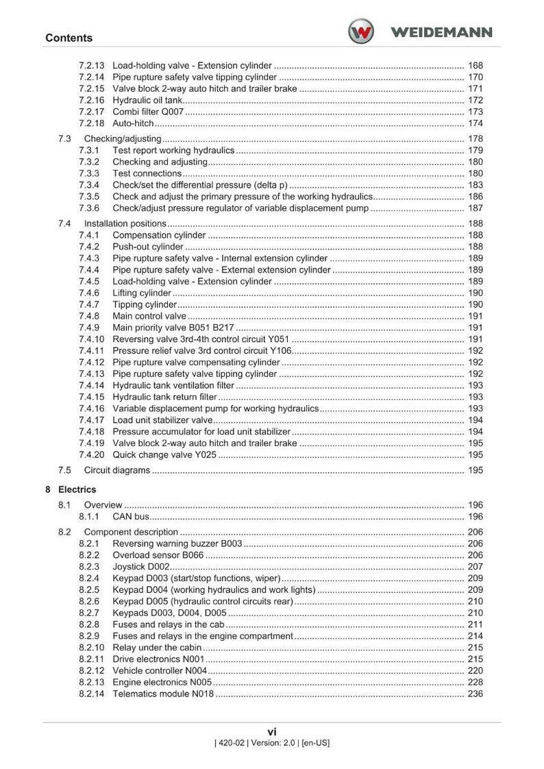 Instrukcja rozwiązywania problemów ładowarki teleskopowej Weidemann T9535 w formacie PDF | Przewodnik diagnostyczny | Pobierz natychmiast zdjęcie 6