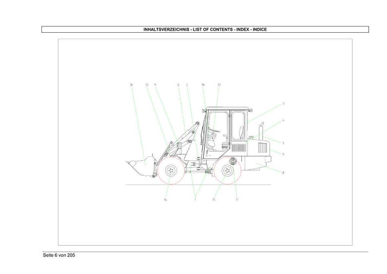 Weidemann 1504 D m Wheel loader Parts Manual PDF | Illustrated Catalog | Instant Download image 8