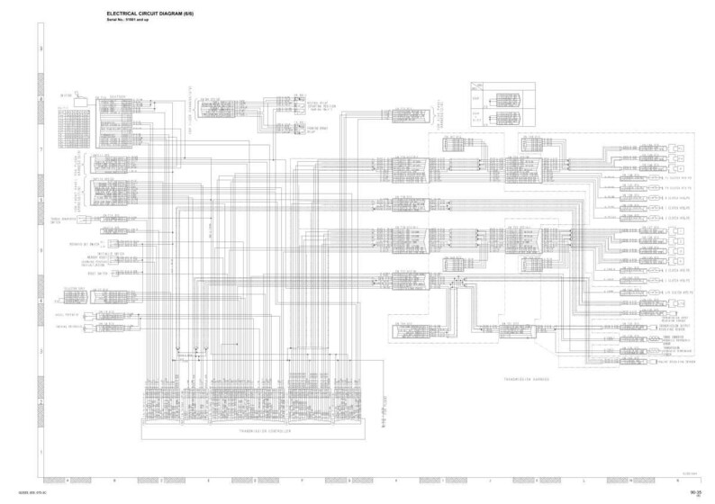May include: A detailed black and white electrical circuit diagram. The diagram features numerous lines, symbols, and text labels, illustrating the complex wiring of a system. The title "ELECTRICAL CIRCUIT DIAGRAM (RR)" is visible at the top.