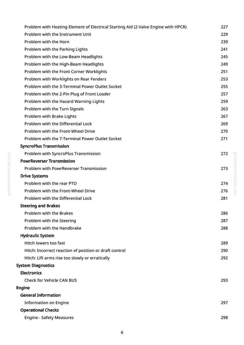 John Deere 6225, 6325, 6425, 6525 Traktor Diagnostikmanual PDF | Direkt Nedladdning bild 8
