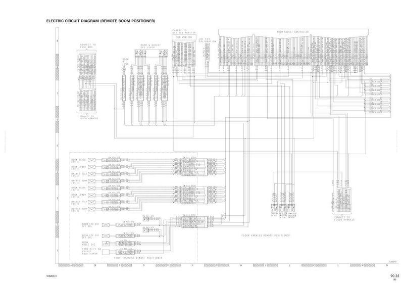 Instrukcja serwisowa ładowarki kołowej Komatsu WA800-3 w formacie PDF zdjęcie 11