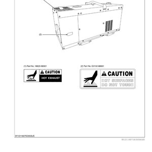 Manual de taller del motor Kubota GL6000A GL6000D GL9000A GL9000D en PDF / Servicio y reparación / Descarga instantánea imagen 11