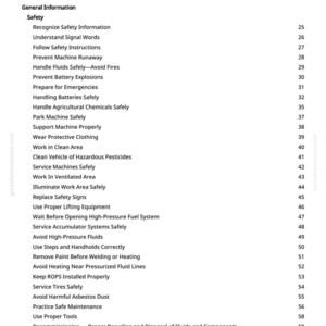 John Deere H560f, H550f, H540f, 1830, H550, H561, H541, 1835 Lufthackans Diagnostikmanual Pdf | Direkt Nedladdning bild 3