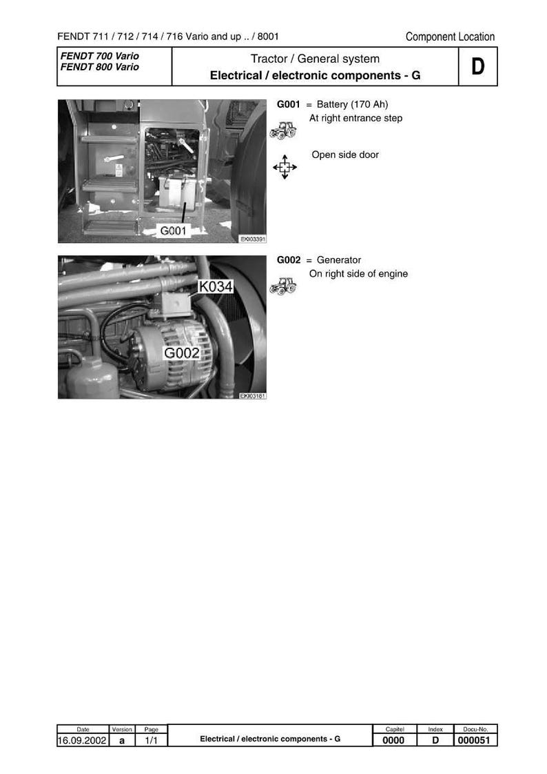 Fendt 700 800 Vario Tractor Workshop Manual PDF | Service Repair | Instant Download image 3