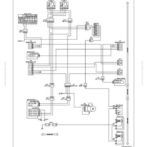 May include: A detailed circuit diagram with the title "TROUBLESHOOTING" and "Related Circuit Diagram". The diagram features various electrical components, lines, and labels, including "CA442" and "B3W14061". The diagram is on a white background.
