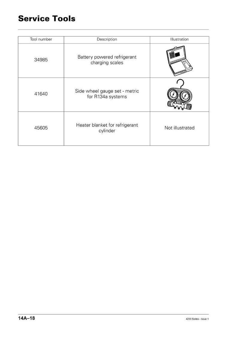 Massey Ferguson 4200 Serie Traktor Service Handbuch PDF | Werkstattreparatur | Sofort Download Bild 12