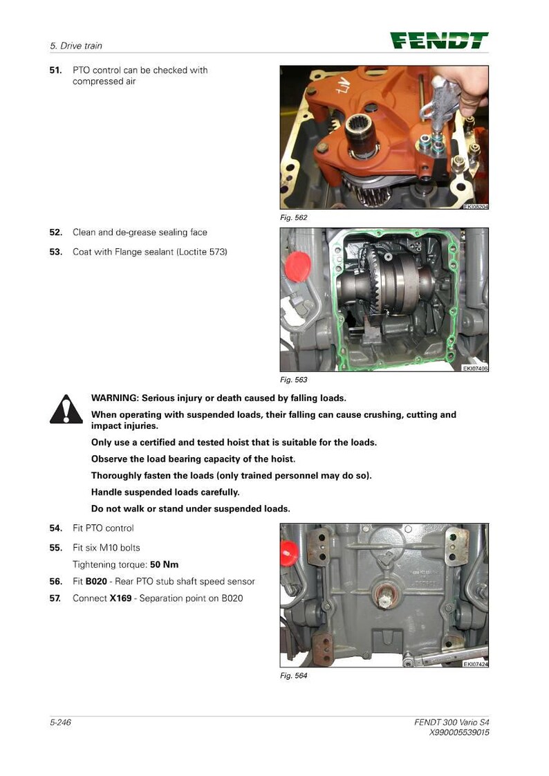 Fendt 300 Vario s4 Tractor Workshop Manual PDF | Service Repair | Instant Download image 7