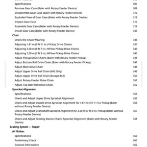 John Deere 854, 864, 842, 852, 862 Round Baler Technical Manual Service PDF Workshop Download image 6