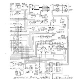 Puede incluir: Un diagrama esquem&aacute;tico detallado en blanco y negro etiquetado como "ELECTRICAL SYSTEM". El diagrama incluye varios componentes, cableado y etiquetas de texto. Tambi&eacute;n se ve el texto "OTHERS" y "HD200".