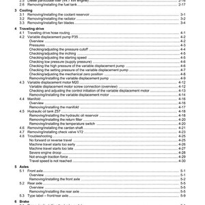 Weidemann 1880 Hoftrac Service Anleitung PDF | Werkstattreparatur | Sofort Download Bild 6